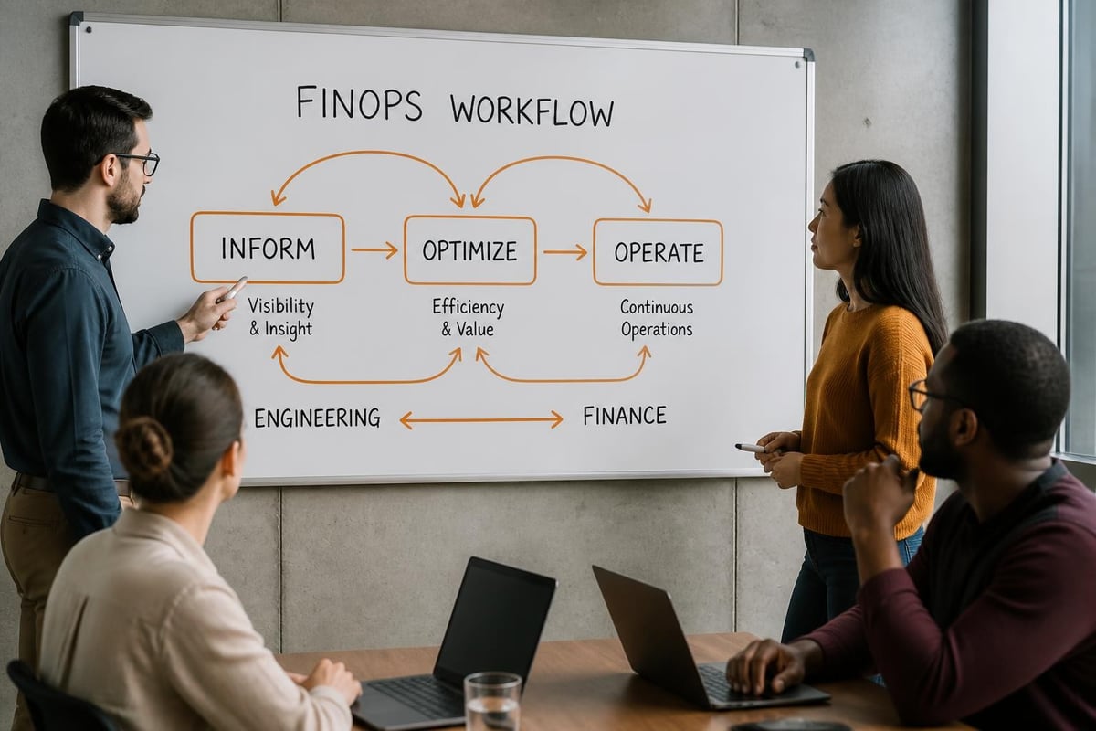 Cloud cost optimisation workflow