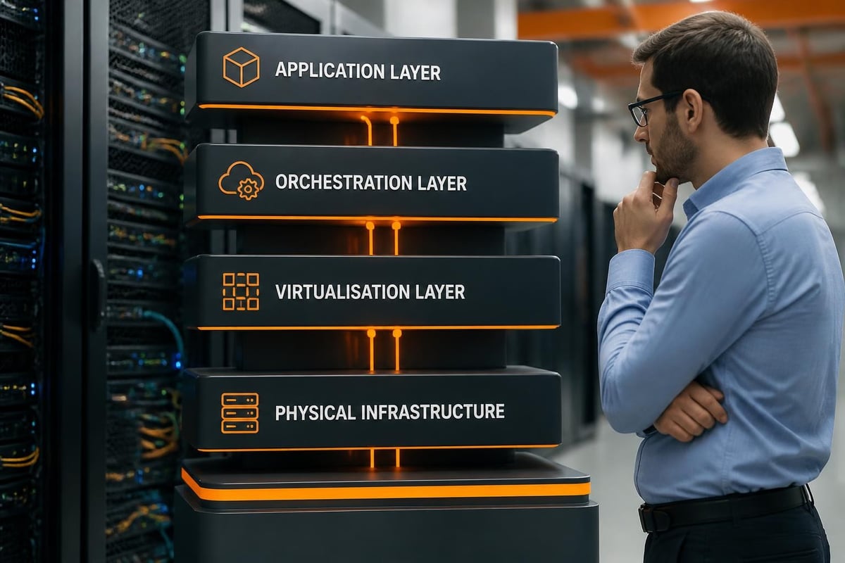 Cloud platform architecture layers
