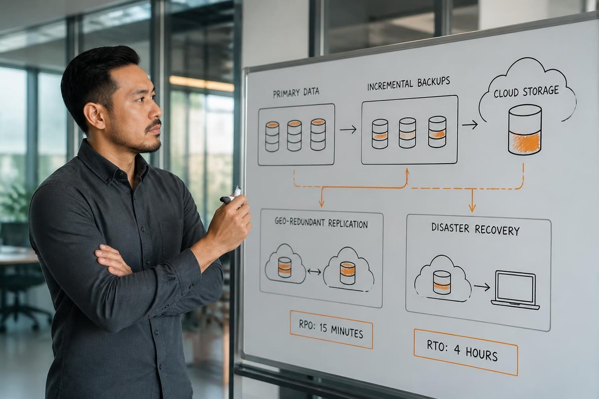 Backup and disaster recovery strategy