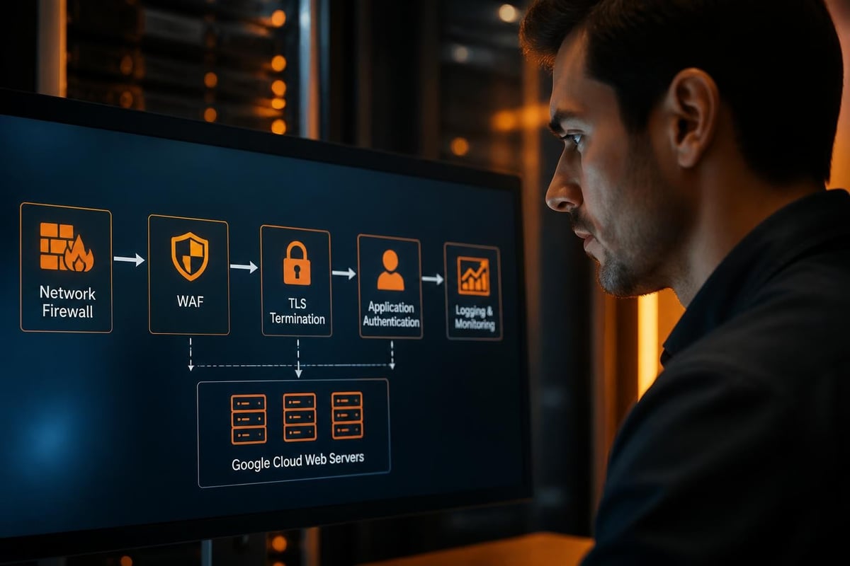 Web server security layers