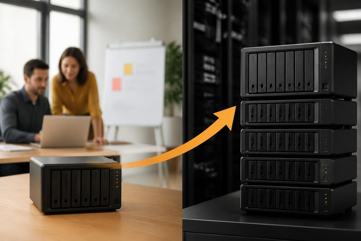 DS1621+ expansion capabilities