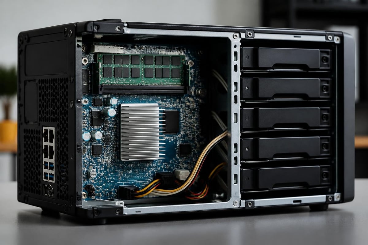 DS418 hardware components