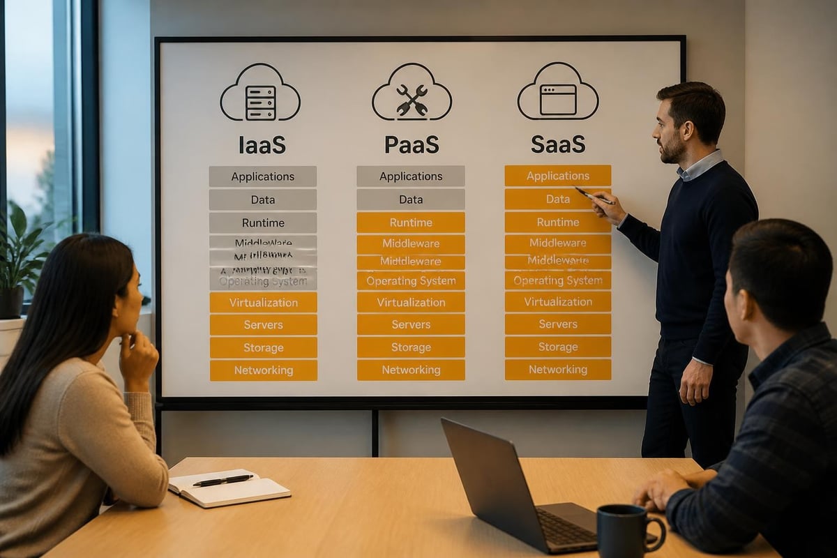 Cloud infrastructure service layers