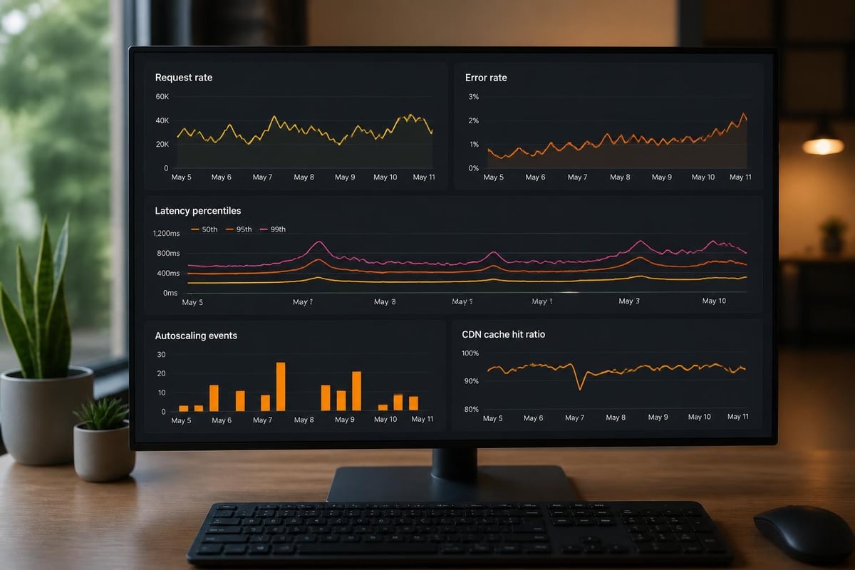 Web server performance monitoring