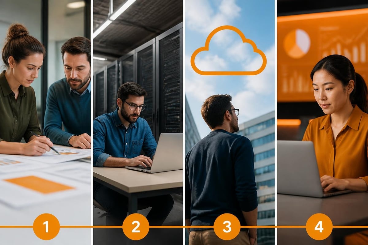 Cloud migration phases