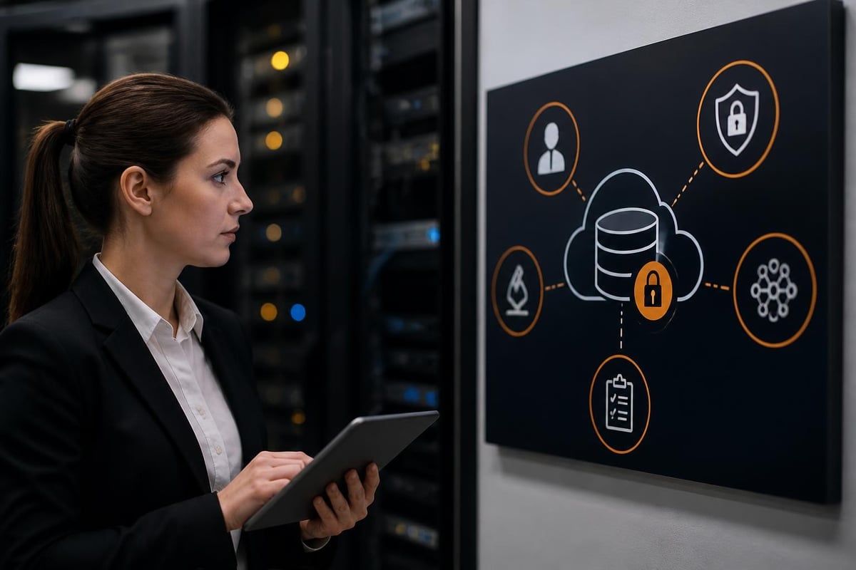 Cloud database security layers