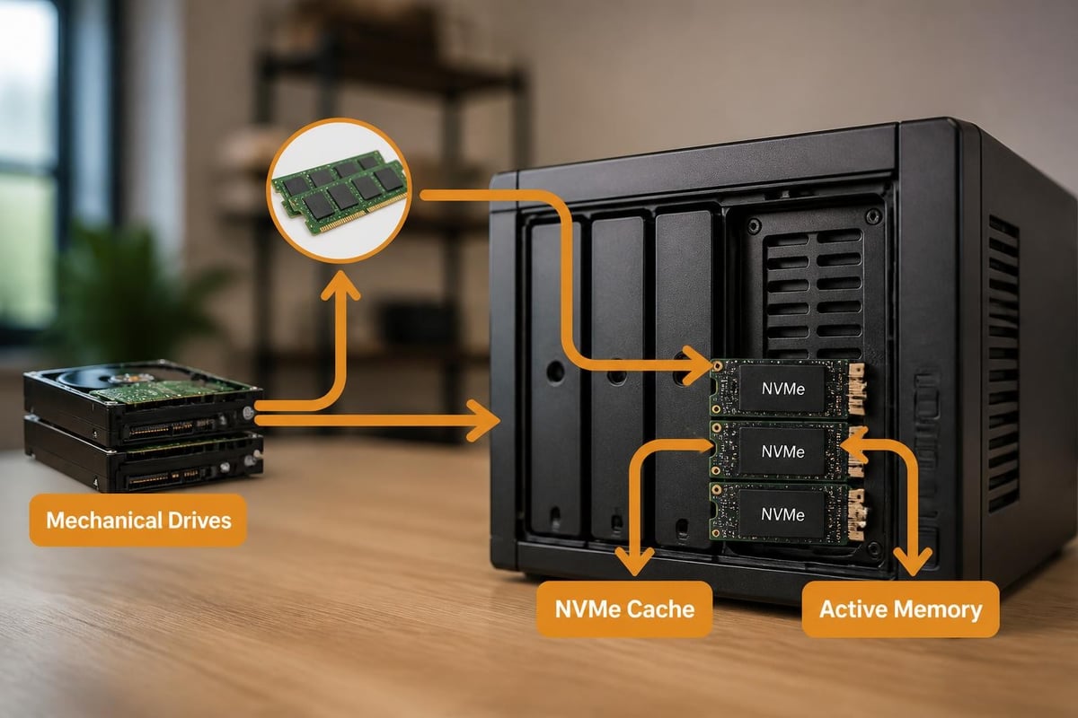 Synology NVMe implementation architecture