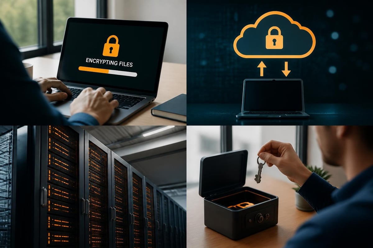Encryption layers in cloud storage