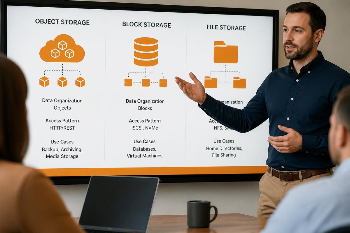 Cloud storage architecture models