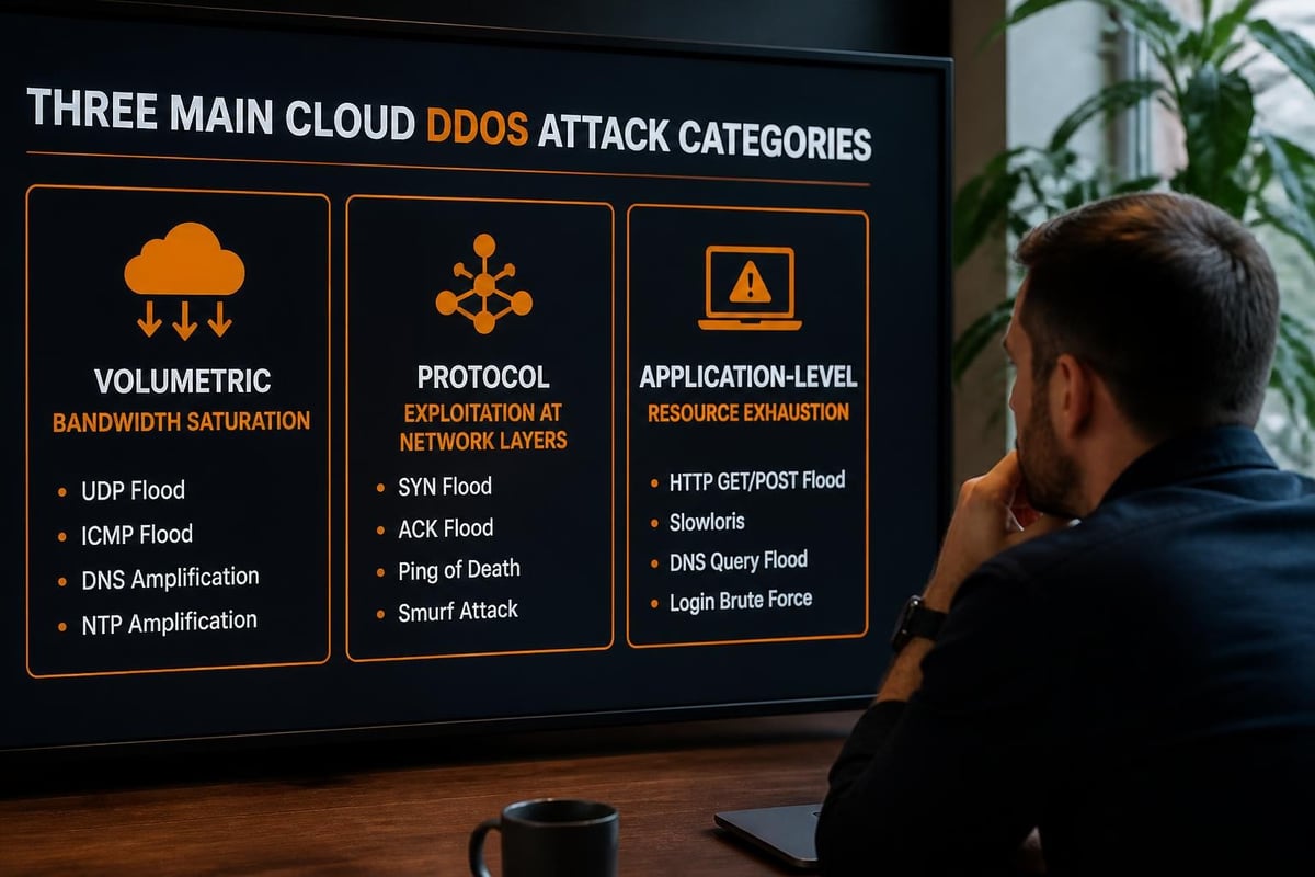 Cloud DDoS attack types