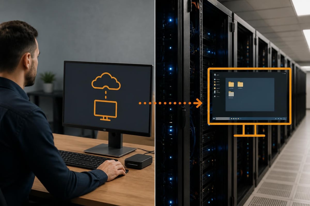 Thin client and zero client architecture