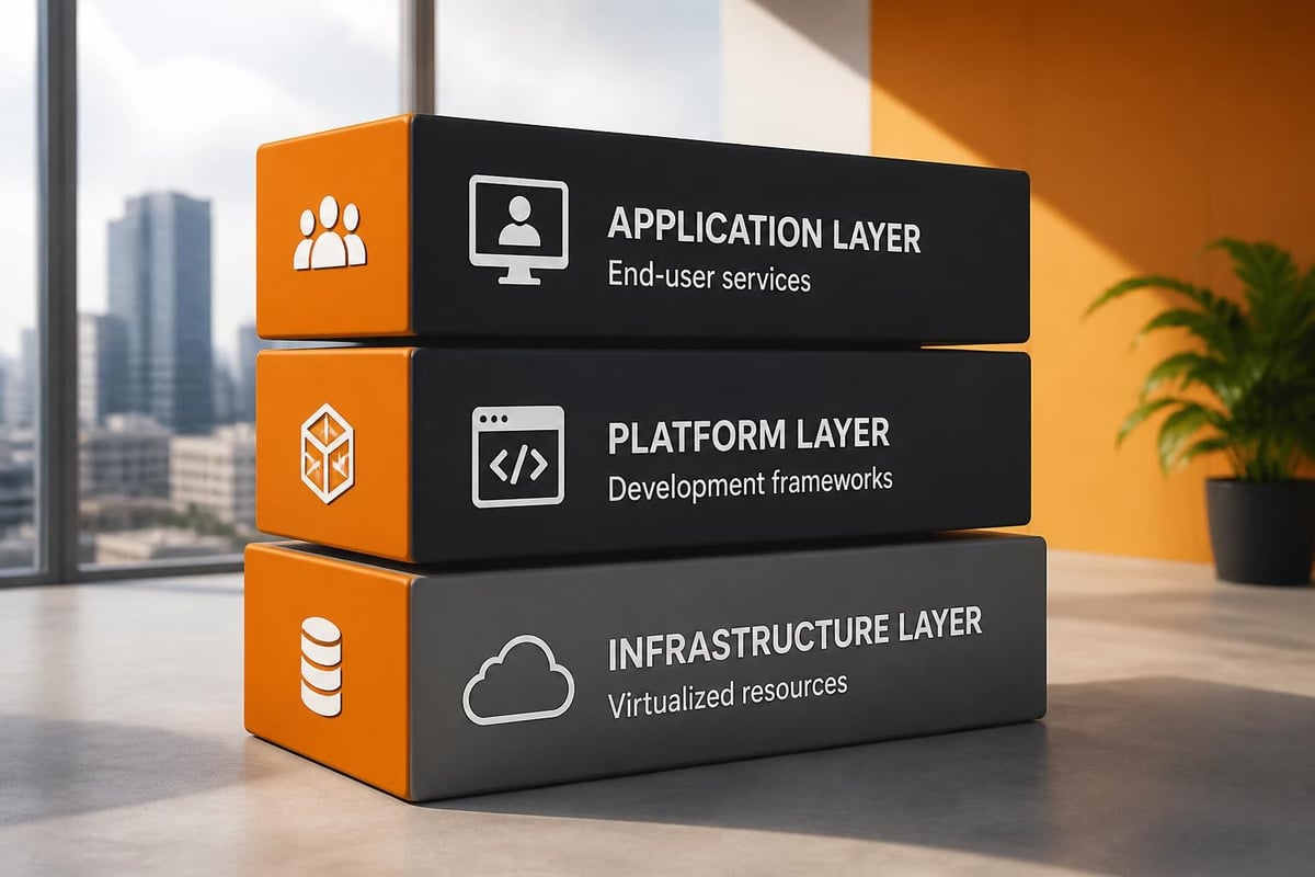 Cloud application architecture layers