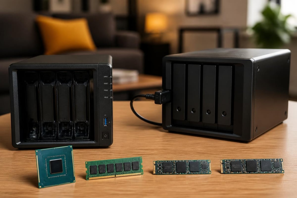 DS918+ hardware architecture