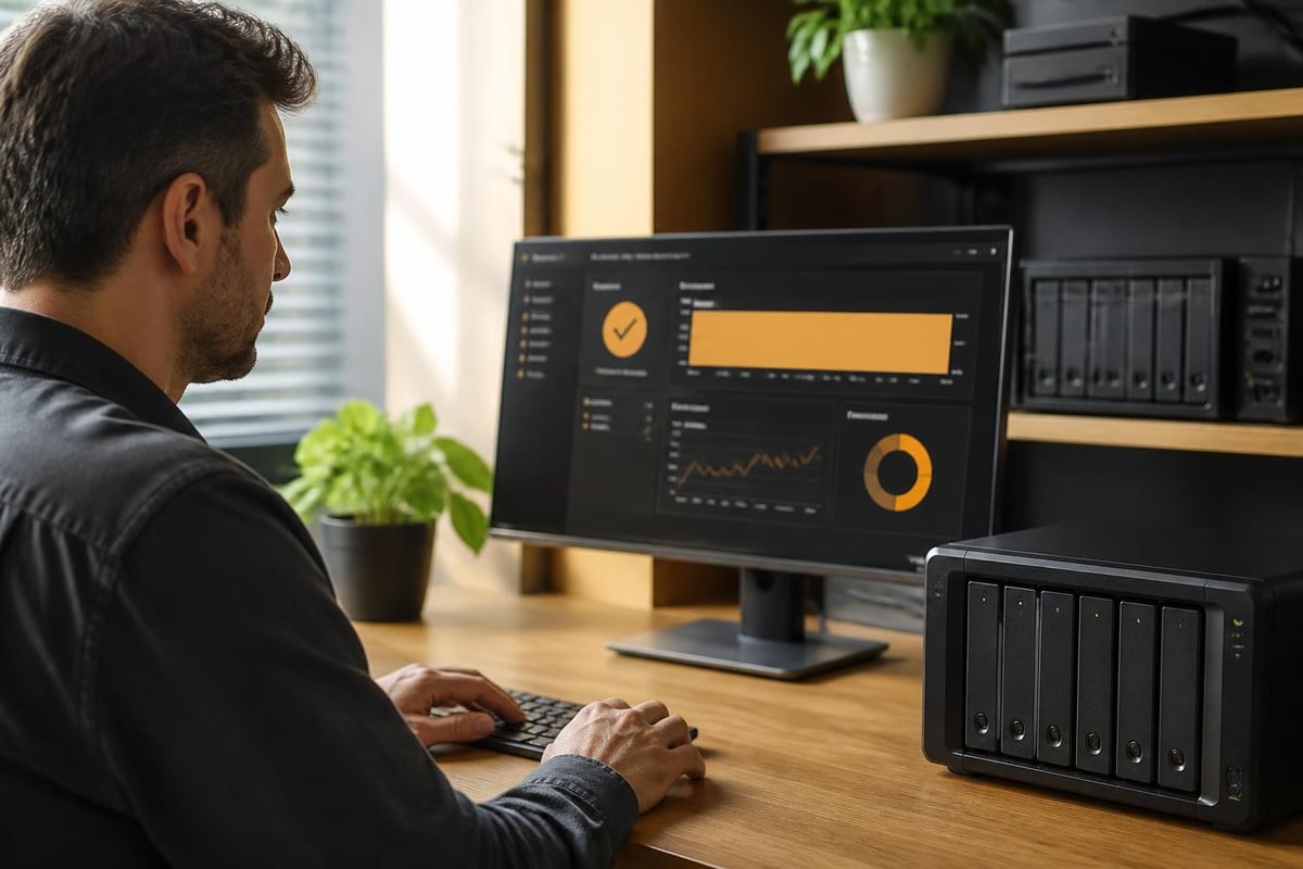 Synology NAS maintenance workflow