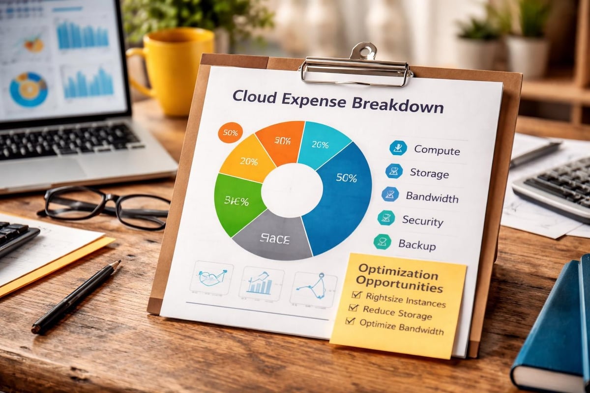 Cloud cost structure