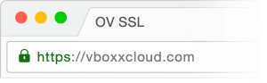 ov ssl certificate