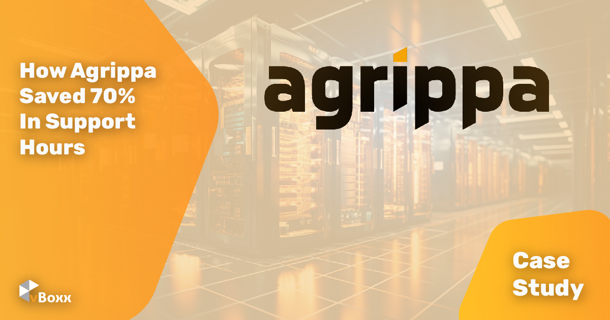 How Agrippa saved 70% in support hours by using vBoxx