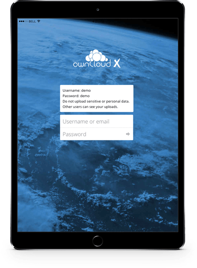 ownCloud ipad