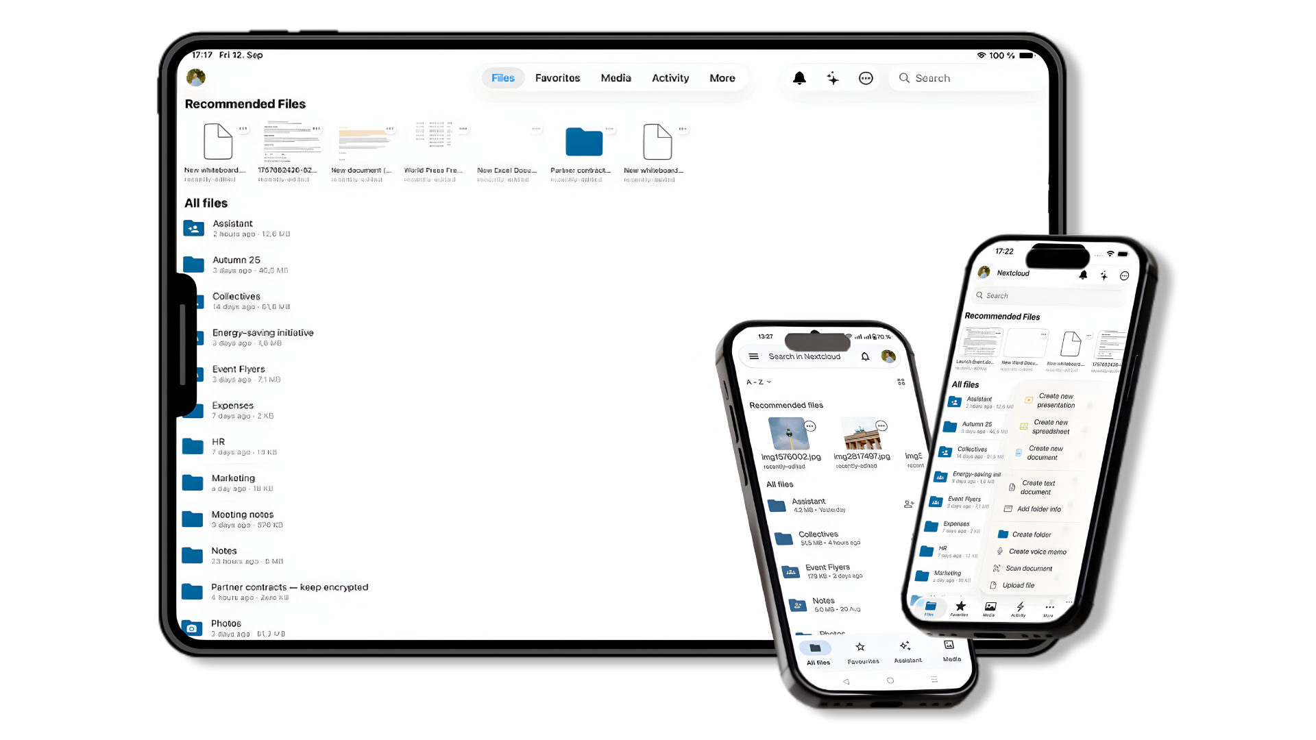 nextcloud hub mobile