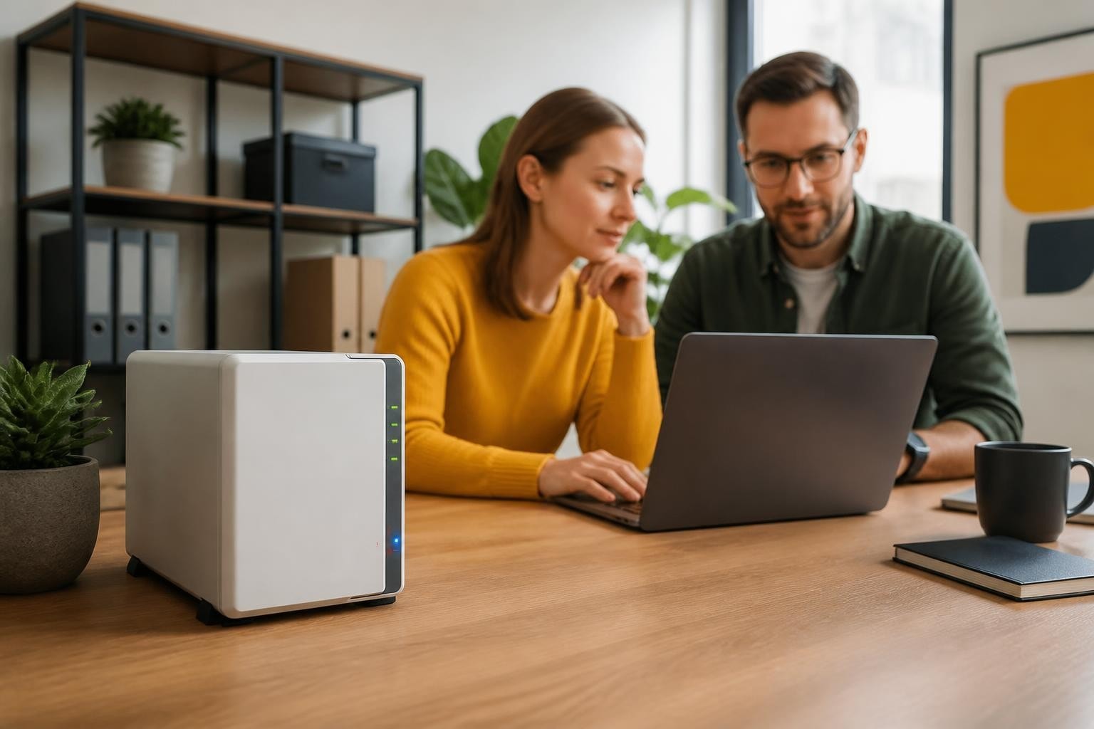 Synology DS223j: A Secure NAS Solution for Business